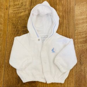 Like New Kissy Kissy Sailboat Hoodie 0-3 Months